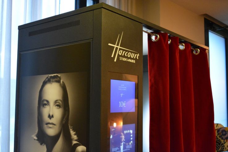 La cabine Harcourt s'installe au Terrass Hotel