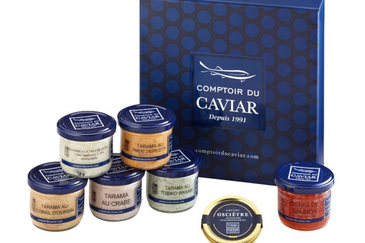 Le coffret "Comptoir du Caviar" pour les fêtes