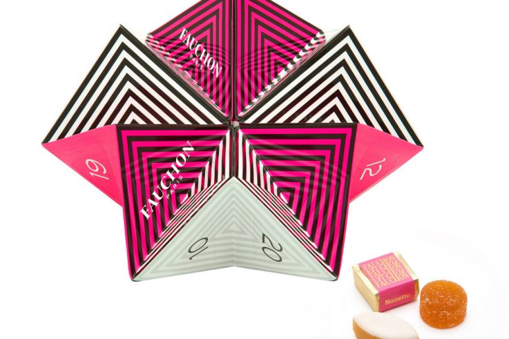 Le calendrier de l'Avent origami de Fauchon