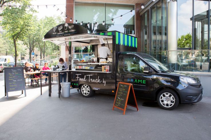 Ouverture du food truck de la brasserie FR/AME