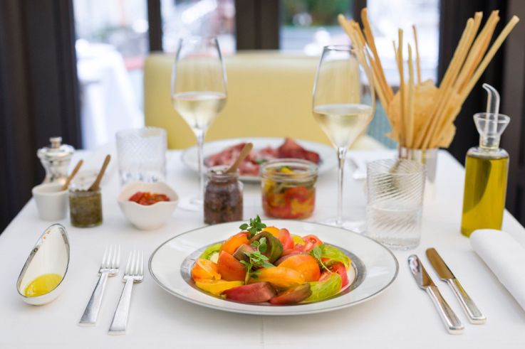 Grand déjeuner à l'italienne au Royal Monceau
