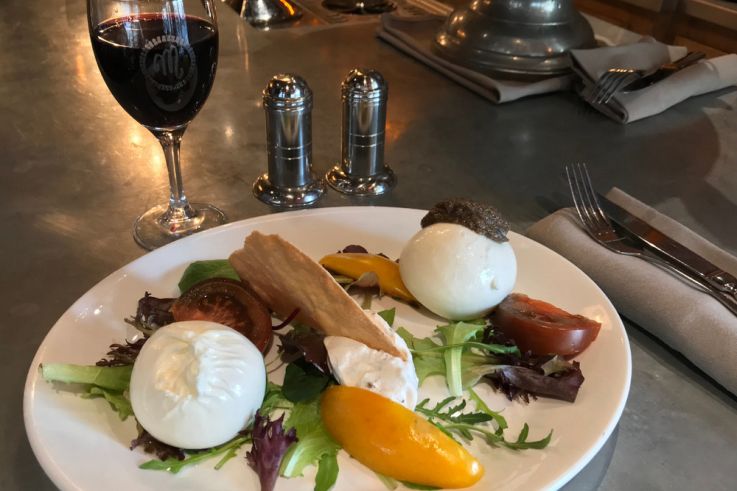 La burrata est à l'honneur chez Marcella ! 