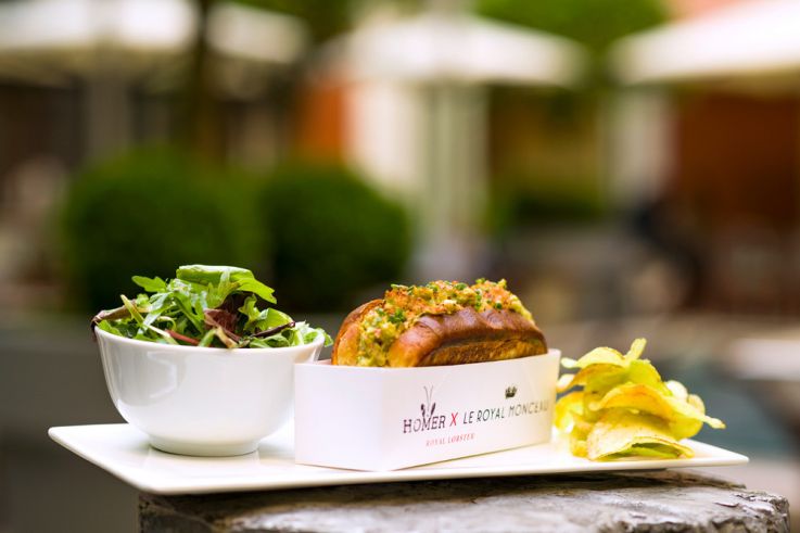 Le Royal Monceau et Homer Lobster lancent un bar à homard : Le Royal Lobster