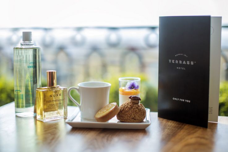 Le tea time relaxant du Terrass"Hotel