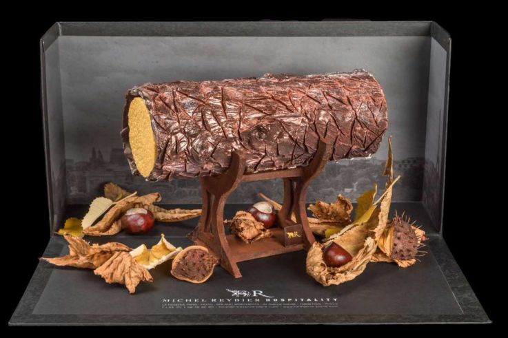 Bûche Noël 2017 La Réserve Paris