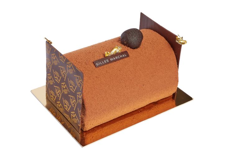 Bûche Noël 2019 Maison de la Truffe Gilles Marchal
