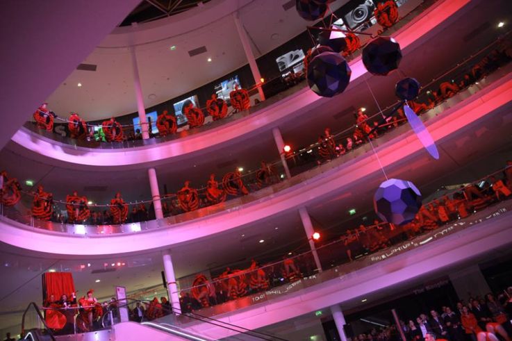 Inauguration du Centre Commercial Beaugrenelle à Paris