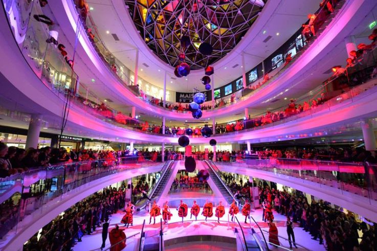 Inauguration du Centre Commercial Beaugrenelle à Paris