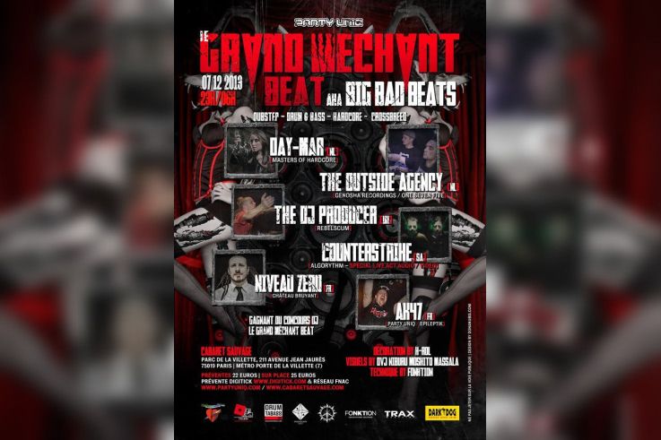 LE GRAND MECHANT BEAT X @Cabaret Sauvage