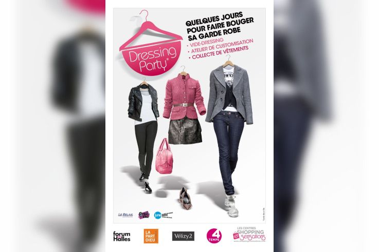 Dressing party aux Quatre Temps 