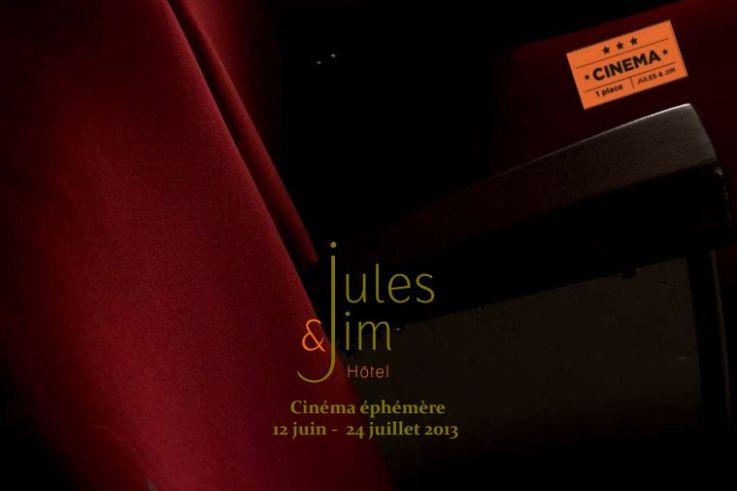 Cinéma Ephémère à l'Hôtel Jules&Jim