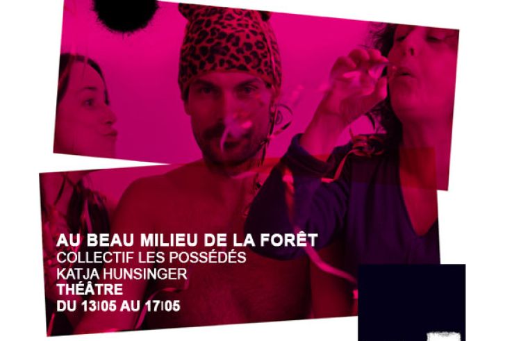 au beau milieu de la forêt