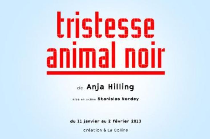 tristesse animal noir