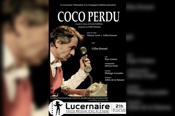 Coco perdu au Lucernaire