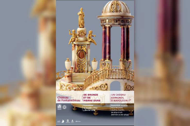 exposition de Bronze et de pierre dure, au Château de Fontainebleau
