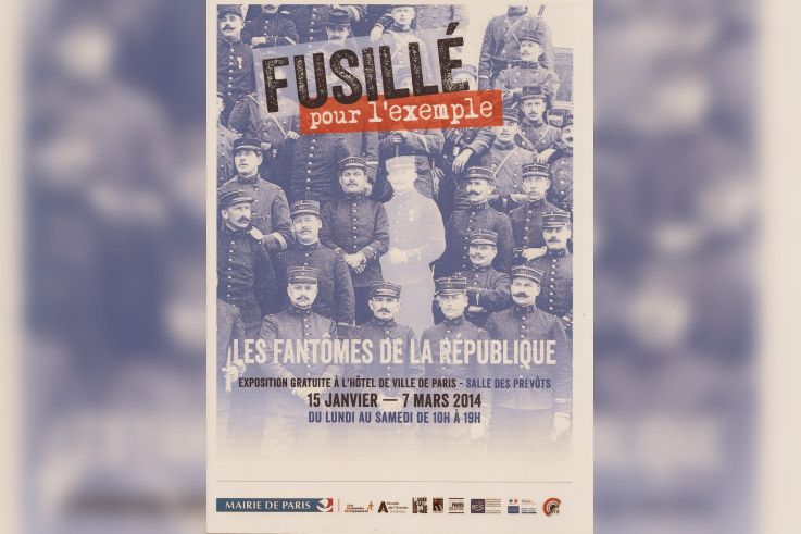 exposition Fusillé pour l'exemple à l'Hôtel de Ville