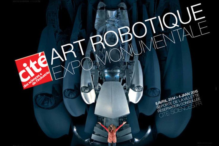 Art robotique à la Cité des Sciences