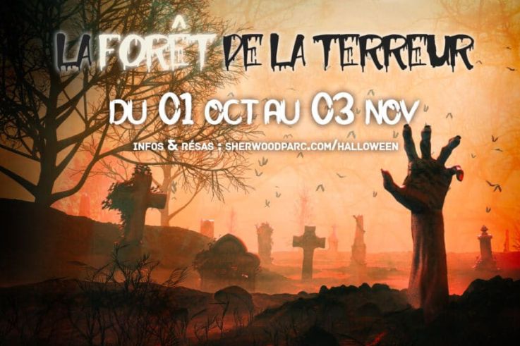 Sherwood Parc se transforme en Forêt de la Terreur pour une expérience Halloween inoubliable