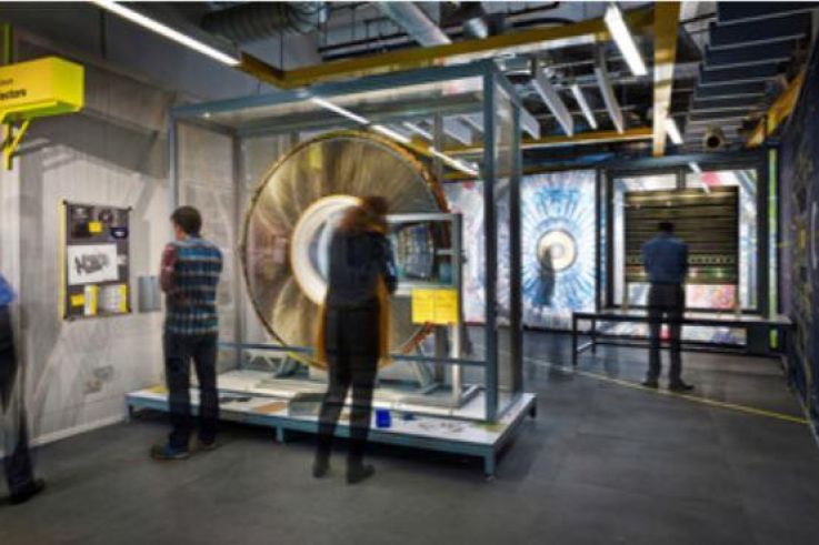 grand Collisionneur LHC au Palais de la Découverte
