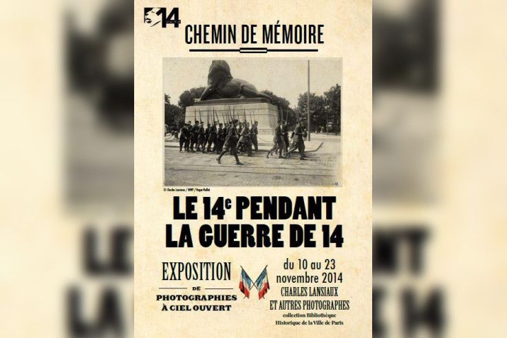 le 14e pendant la guerre de 14, le chemin de mémoire