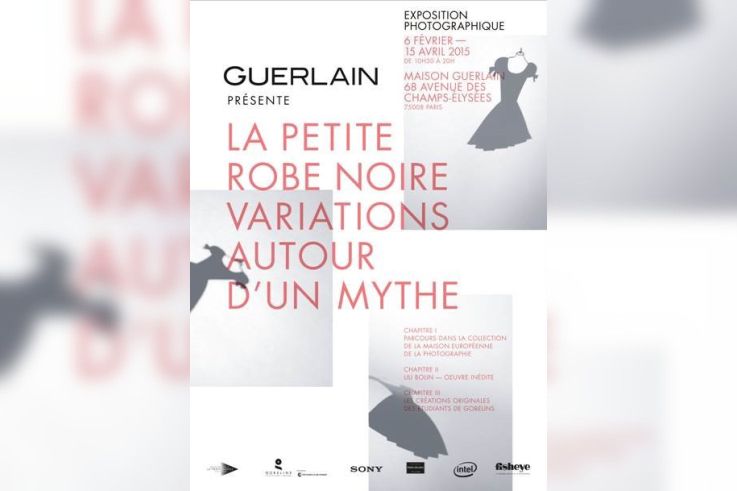 La petite robe noire de Guerlain, l'expo photo