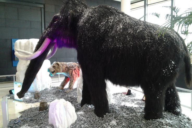 Les animaux de l'ère de glace à Vélizy 2