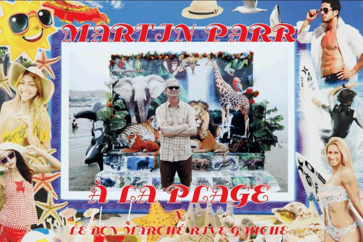 Martin Parr à la plage, au Bon marché  