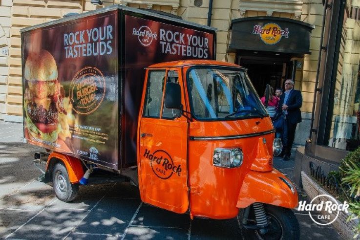 Un Food Truck Hard Rock café à Paris