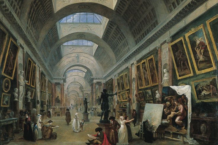 Hubert Robert au Musée du Louvre