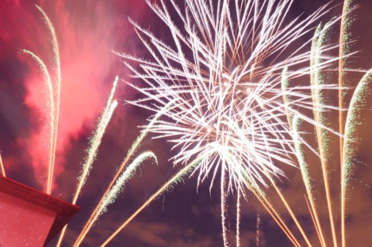 Feu D'artifice 13 Juillet 2022 Boulogne Billancourt