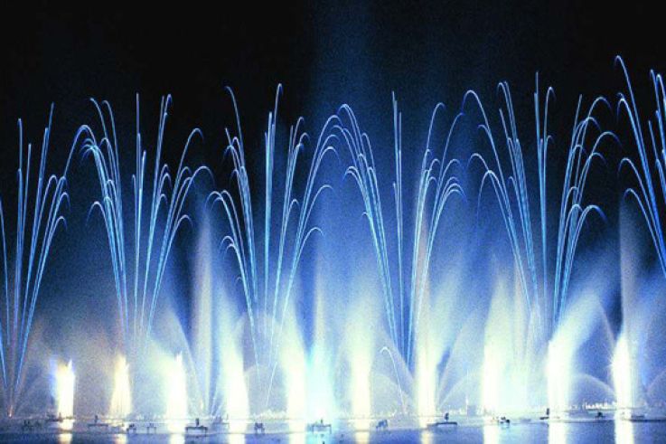 Feu d'artifice du 14 juillet 2018 à Triel-sur-Seine (78)