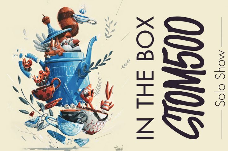 Stom500 - In The Box, le solo show à Galerie Loft du 34 