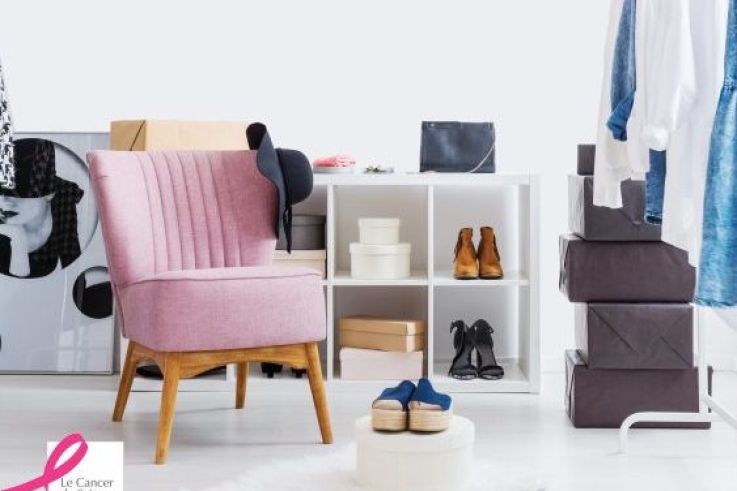 Octobre rose 2018 : Vide-dressing solidaire pour la lutte contre le cancer du sein