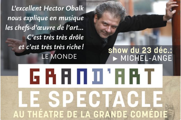 Une conférence-spectacle sur Michel-Ange de Hector Obalk
