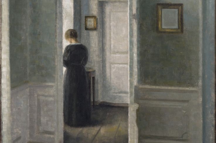 Hammershøi, le maître de la peinture danoise au Musée Jacquemart-André