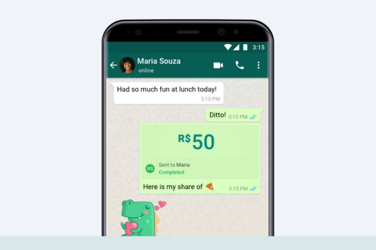 WhatsApp intégre le paiement dans son application au Brésil