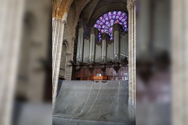 Notre Dame de Paris : le chantier de restauration du grand orgue commence