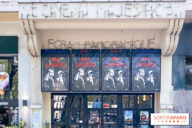 "Non essentiel", une affiche de films pour dénoncer la fermeture des cinéma