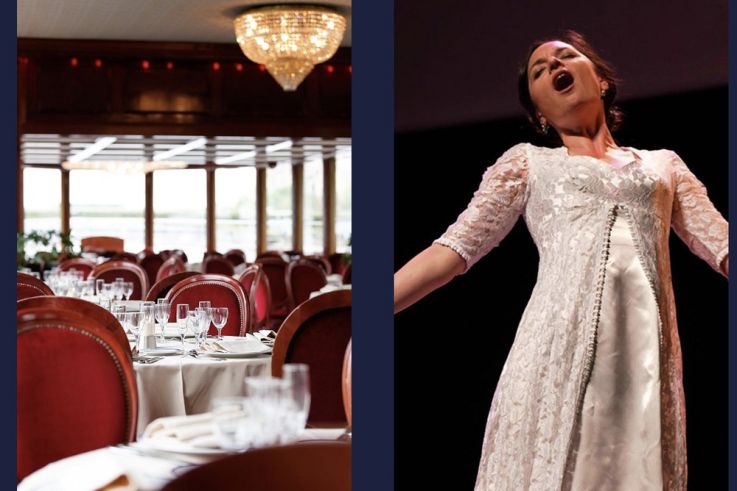 Opéra sur Seine, un dîner-spectacle inédit pendant une croisière sur la Seine