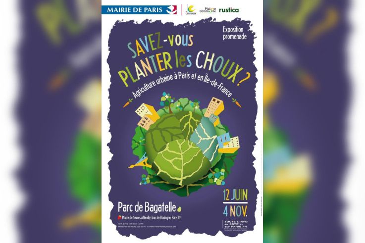 Savez vous planter les choux Parc de Bagatelle