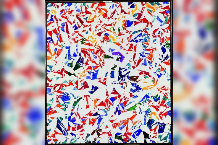 exposition Simon Hantaï Centre Pompidou 2013