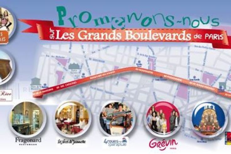 Promenons-nous sur les Grands Boulevards de Paris
