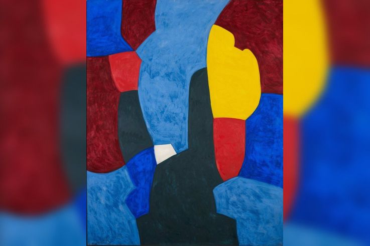  Serge Poliakoff, Composition abstraite, Collection particulière  © ADAGP Paris, 2013