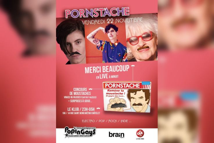 Soirée Pornstache [Clubbing Indie Pop Rock Electro] 