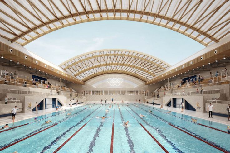 La piscine Georges Vallerey à Paris - TRAVAUX - STAND BY