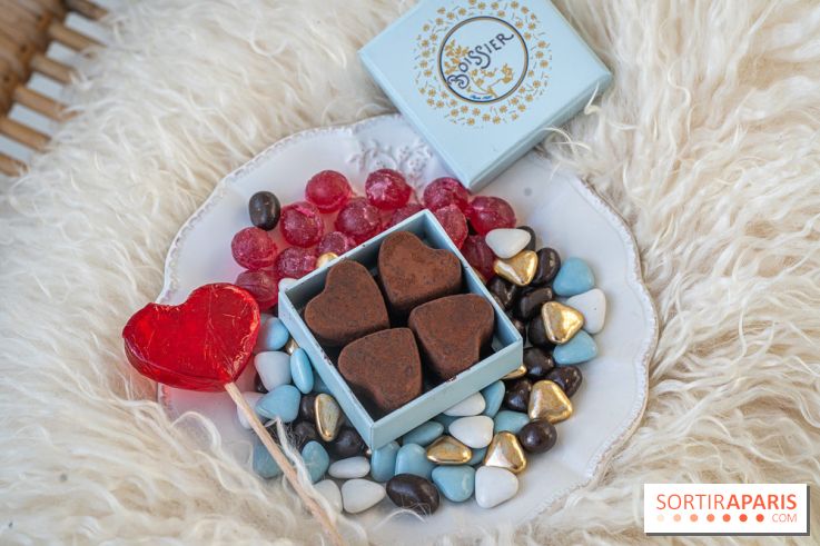 Chocolats et confiseries de Saint-Valentin chez Maison Boissier 2024
