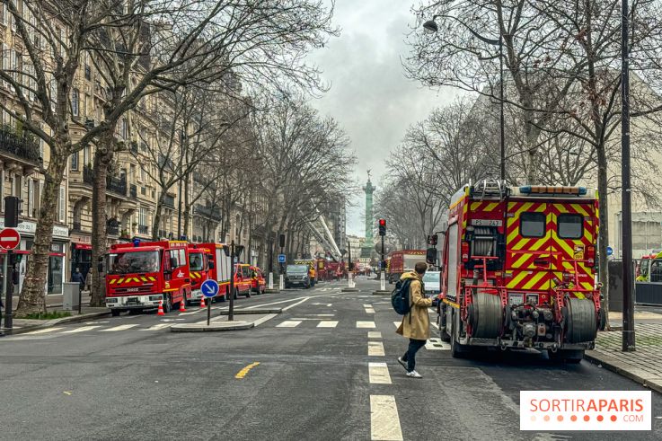 Incendie en cours à Paris 12e : Quatre Blessés et Mobilisation de 120 Pompiers
