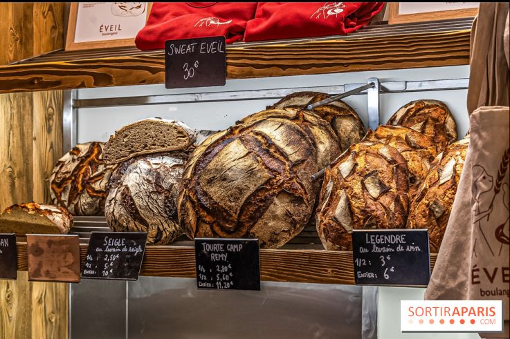 Éveil, la boulangerie aux faines anciennes qui régale les Batignolles à Paris