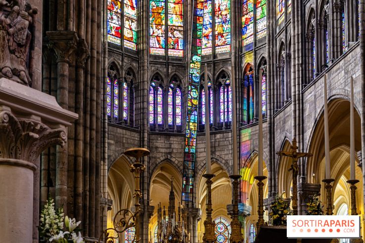 Crescendo, l’installation monumentale à la Basilique Saint-Denis