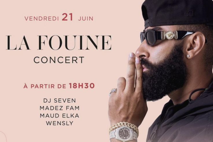 La Fouine en concert gratuit pour la fête de la musique à Plaisir dans les Yvelines